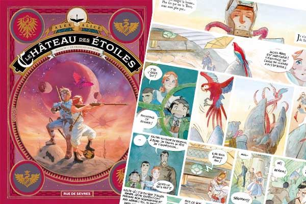 Le Château des étoiles : aventures spatiales et picturales