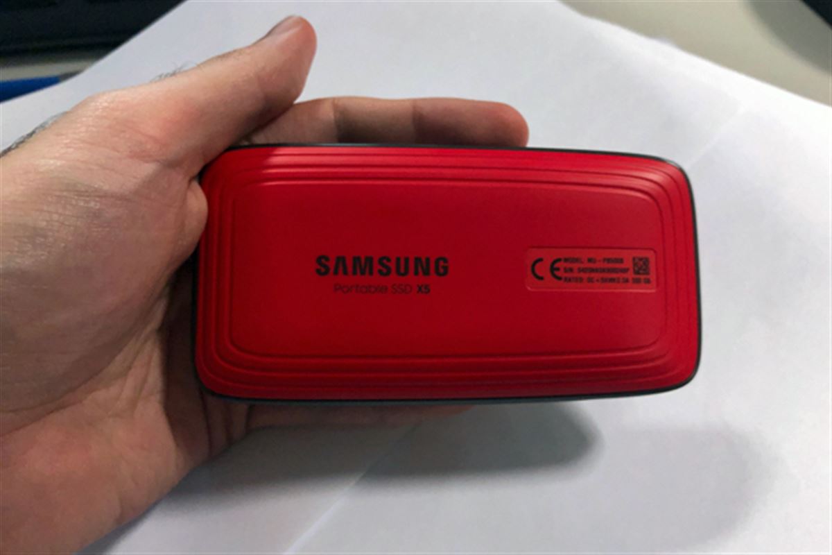 Test du Samsung X5 : la Rolls des SSD externe