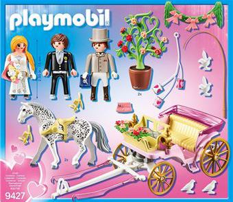 Playmobil-City-Life-Le-mariage-9427-Carroe-et-couple-de-maries