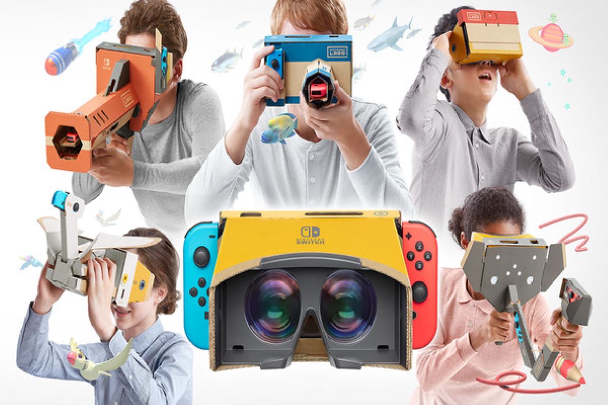 La réalité virtuelle arrive sur console Switch avec le nouveau kit Nintendo Labo
