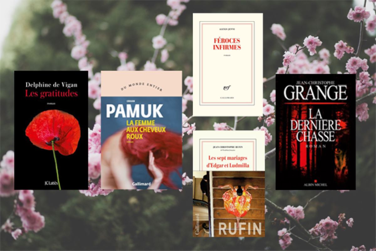Cinq romans qui font le printemps