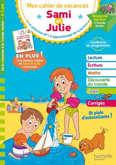 Cahier-de-vacances-Sami-et-Julie-De-la-MS-a-la-GS