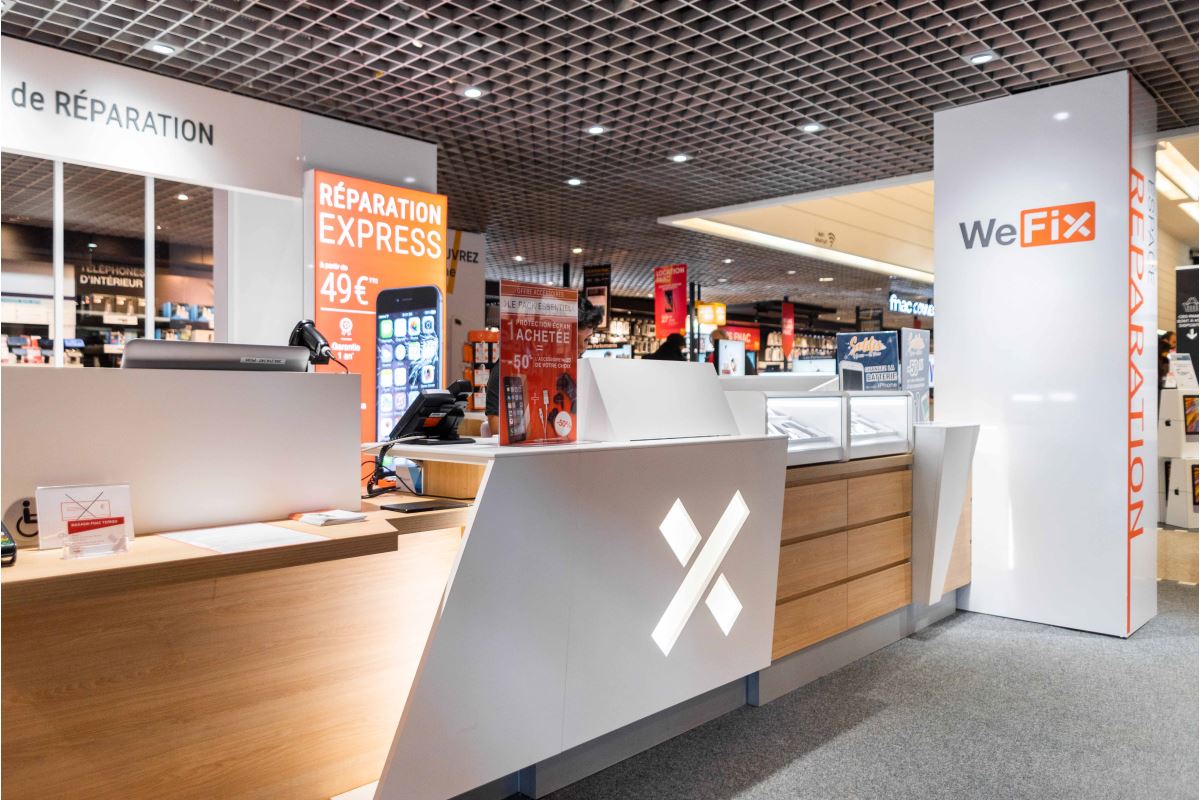 Retrouvez votre nouvelle  boutique WeFix à la Fnac de AVIGNON LE PONTET