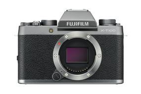 Hybride-Fujifilm-X-T100-Boitier-nu-Argent-fonce