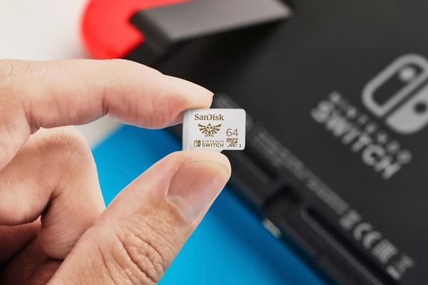 Nintendo Switch : Comparatif de la vitesse de chargement (carte SD U1 vs U3  vs cartouche) 