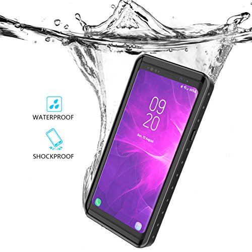 Coque-Etanche-Samsung-Galaxy-Note-9-Forhouse-Certifiee-IP68-Impermeable-Etui-avec-360-degres-Protection-Full-Sealed-d-ecran-clarte-cristalline-protege-ecran-integre-Ultra-Mince-Antichoc-Houe-Noir