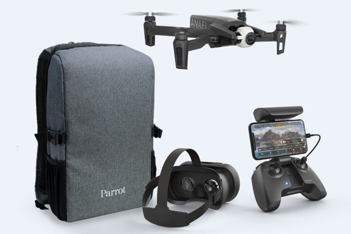 Pack Exclu Fnac Drone 4K Parrot Anafi FPV + batterie supplémentaire : en apesanteur !