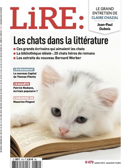 Lire - Octobre 2019 - Chats et littérature