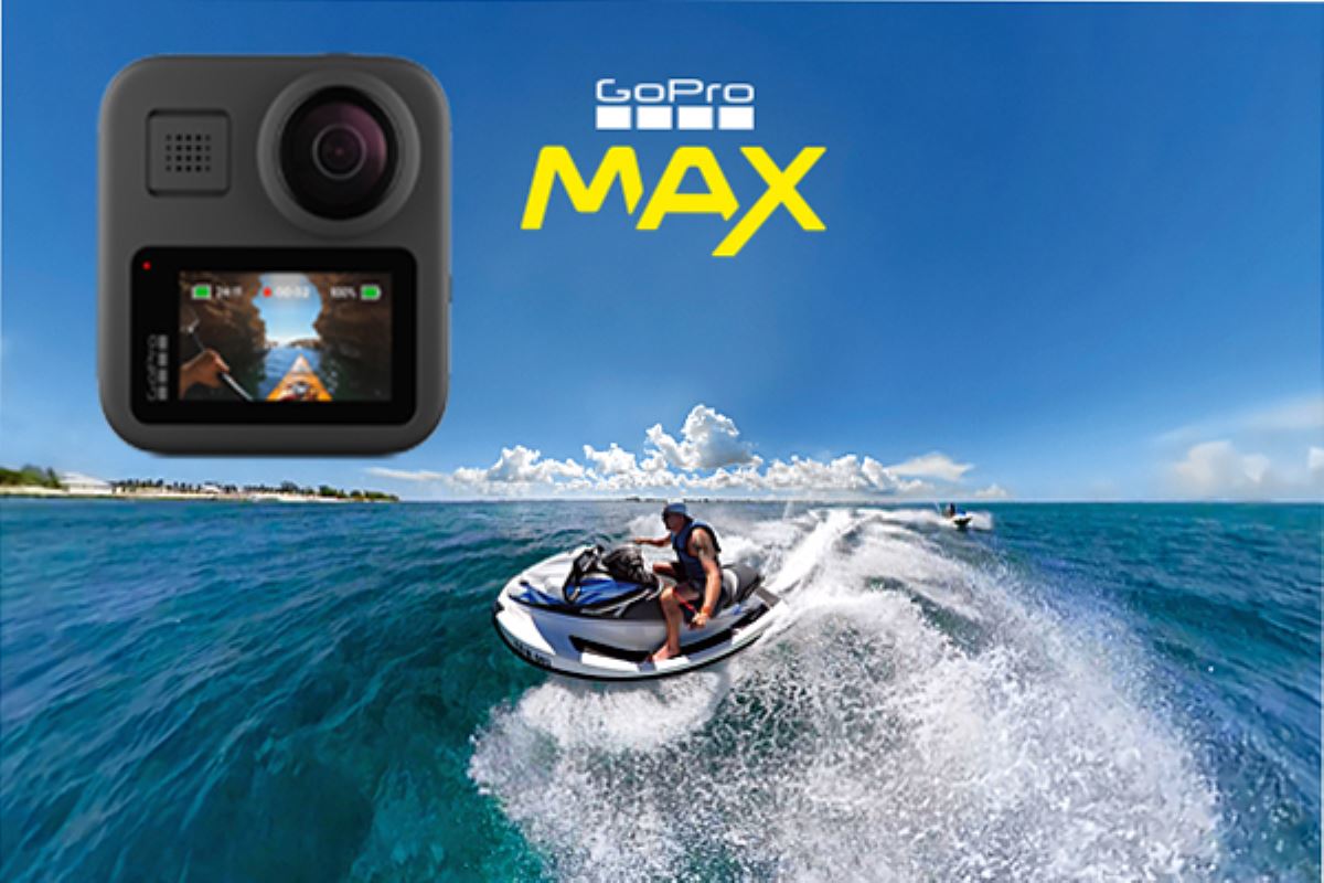 Nouvelle caméra 360°, un "MAX" de GoPro