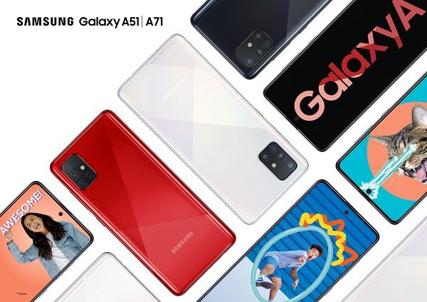 Famille Galaxy A51 & A71