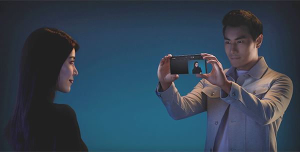 Mode Selfie Huawei Mate Xs