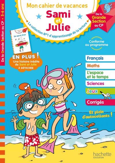 Cahier-de-vacances-Sami-et-Julie-Je-me-prepare-au-CP