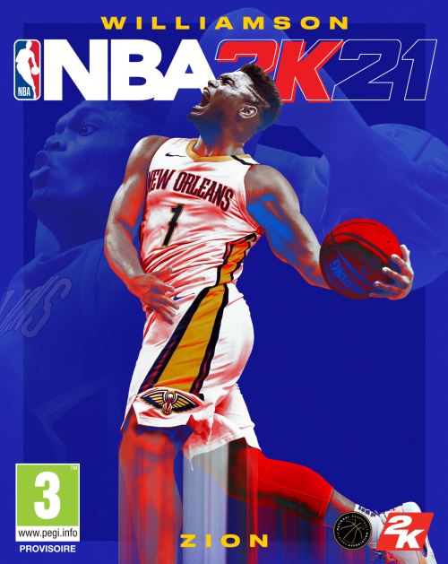 2K_NBA 2K21_Packaging Zion Williamson_agnostic_Consoles nouvelle génération