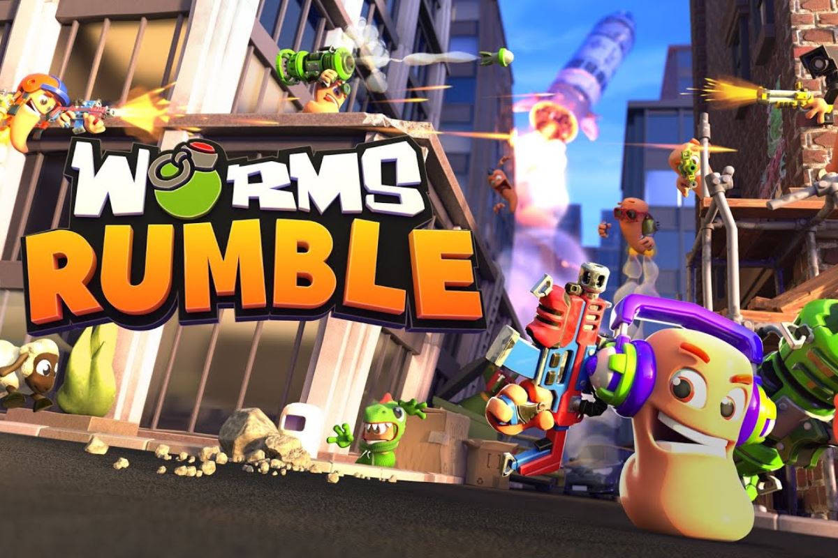 Worms Rumble : les vers de terre font leur révolution sur PS4 et PS5