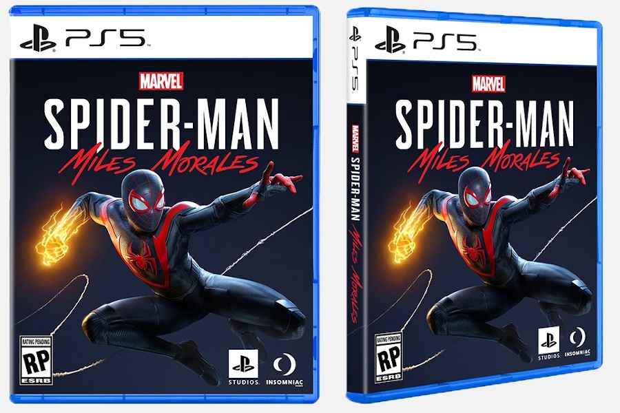 jaquette jeux PS5 Spider Man Miles Morales