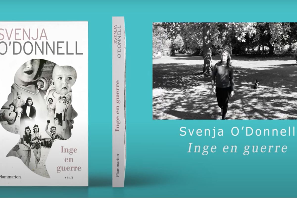 Rentrée littéraire : interview de Svenja O’Donnell pour Inge en guerre