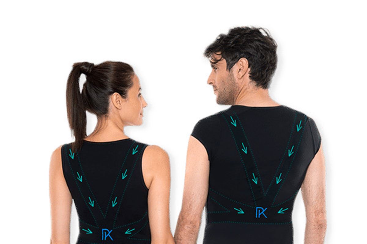 Lyne-Up Percko : le premier t-shirt intelligent pour empêcher le mal de dos !