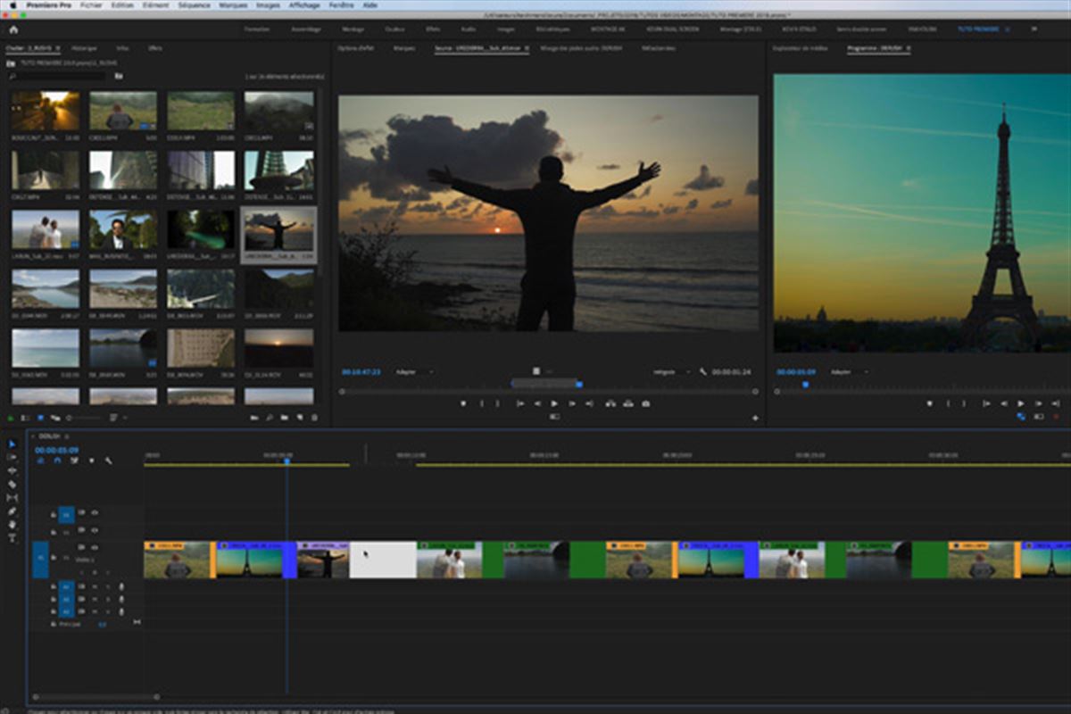 Réaliser son premier montage vidéo avec Premiere Pro