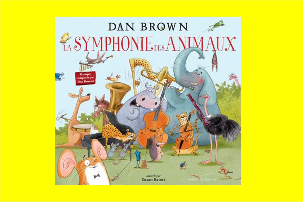 Dan Brown publie un livre jeunesse : en avant la musique avec La Symphonie des Animaux !