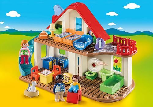 Playmobil-1-2-3-70129-Maison-familiale