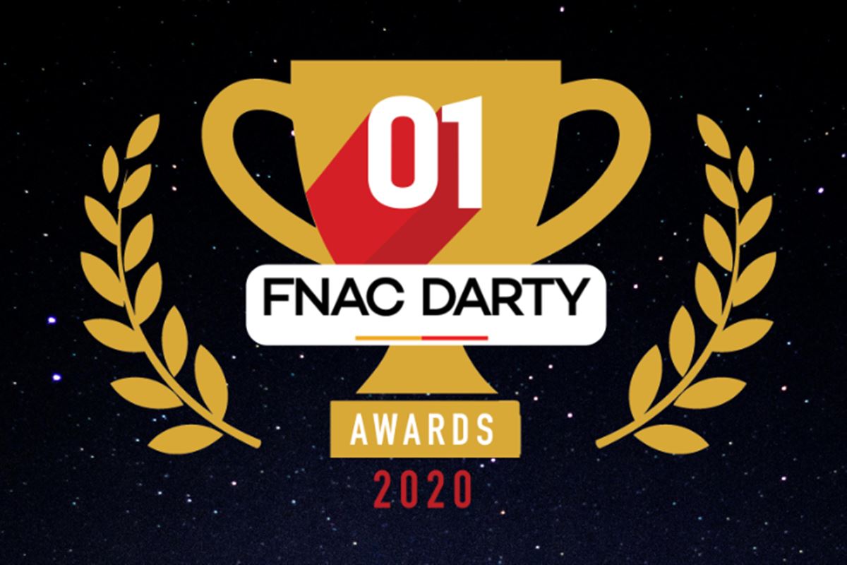 Les meilleurs produits High Tech 2020 désignés par les 01net Fnac Darty Awards