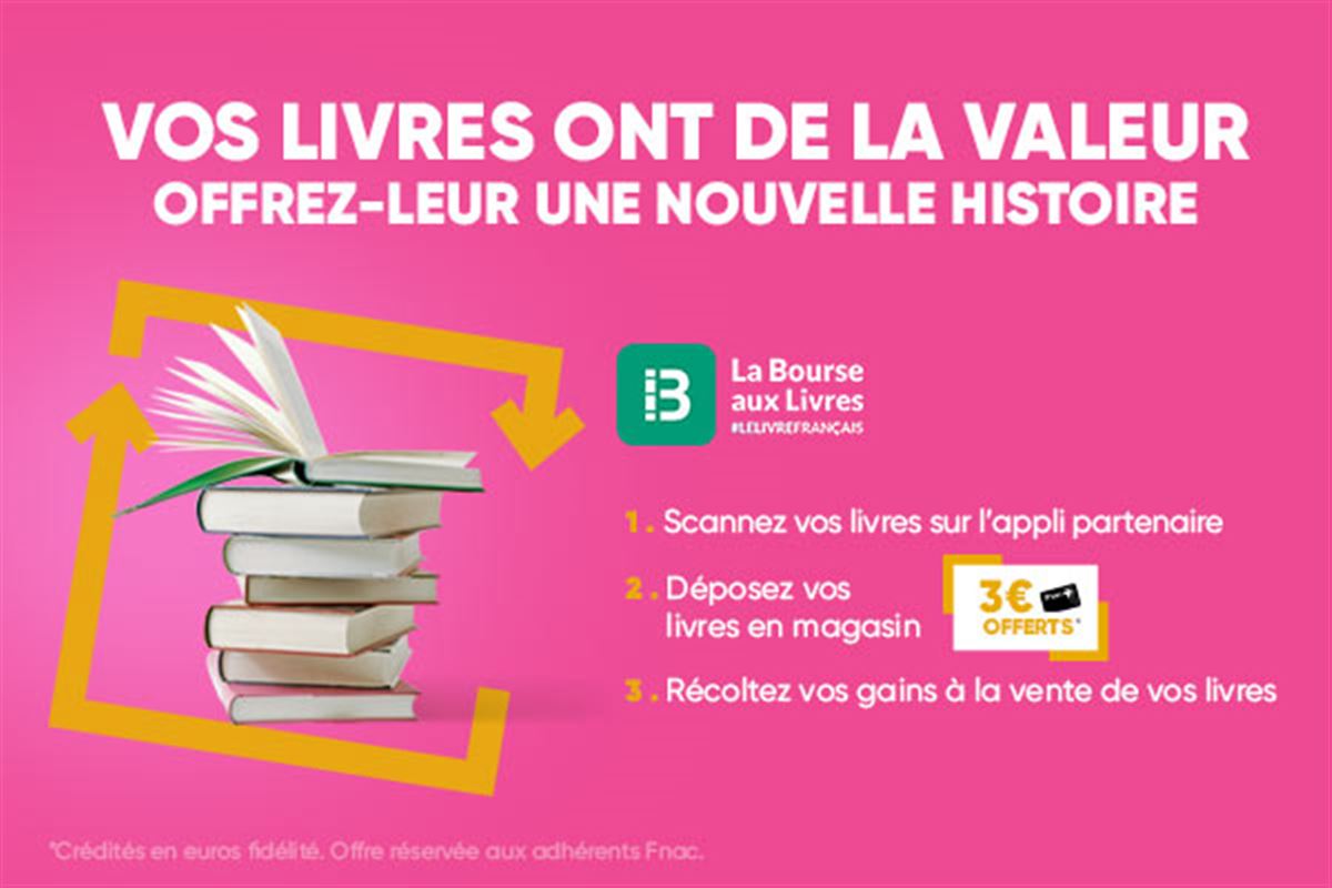 Offrez une nouvelle histoire à vos livres.