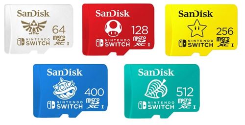 Comment choisir sa carte microSD sur Nintendo Switch ?