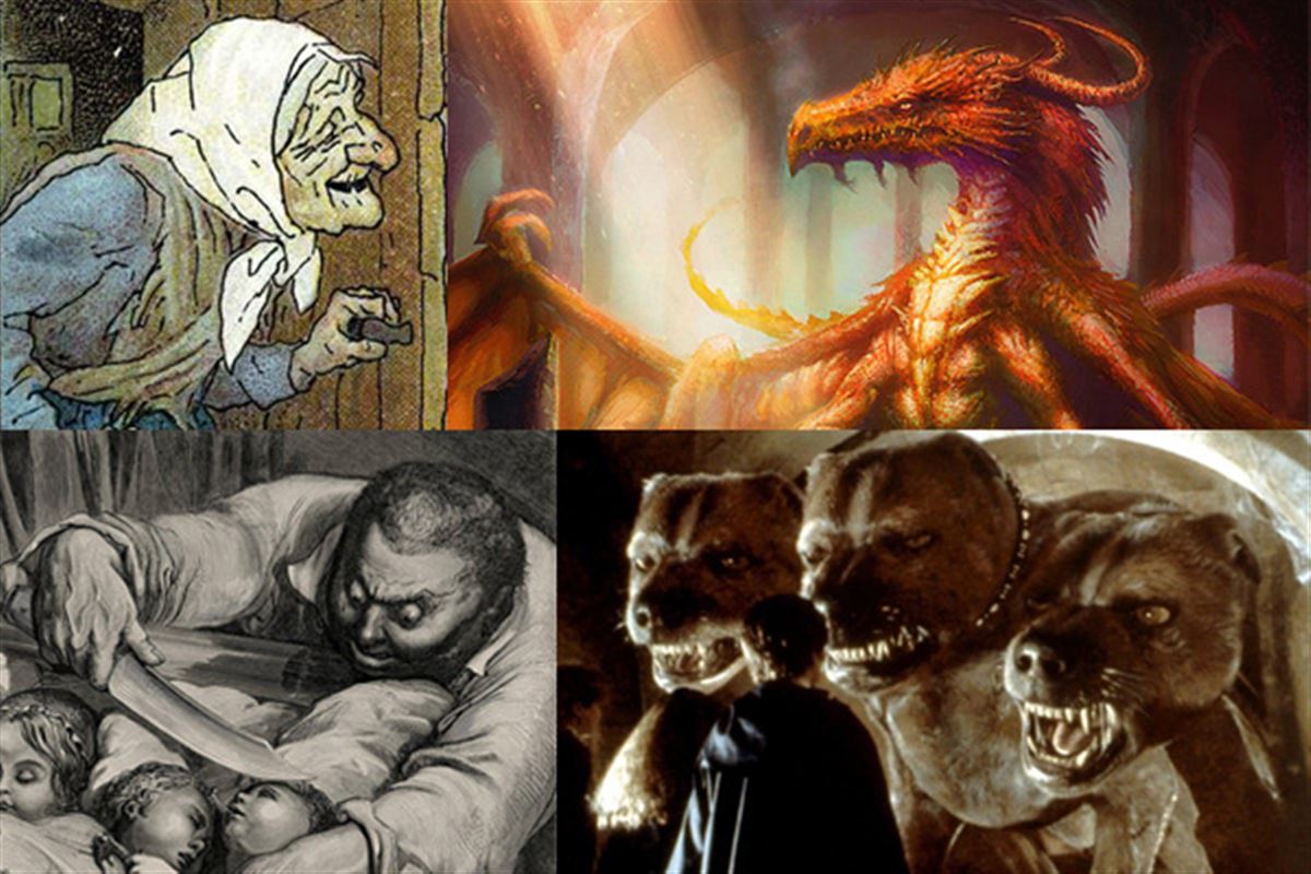 Les monstres dans la mythologie et les contes