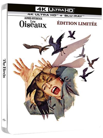 Les-Oiseaux-Steelbook-Blu-ray-4K-Ultra-HD
