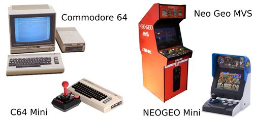 Retrogaming-C64Mini_Commodore64-NEOGEOMini_NeoGeoMVS