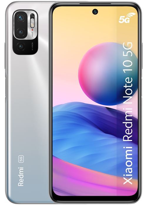 Smartphone-Xiaomi-Redmi-Note-10-5G-6-5-64-Go-Double-SIM-Argent