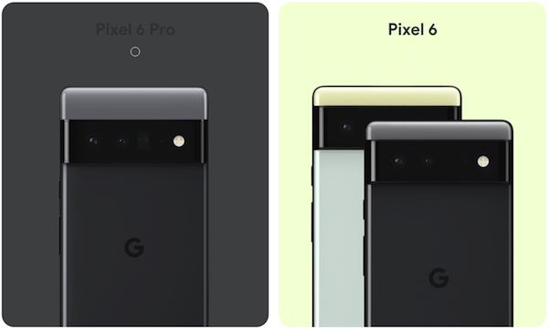 Pixel 6 et 6Pro