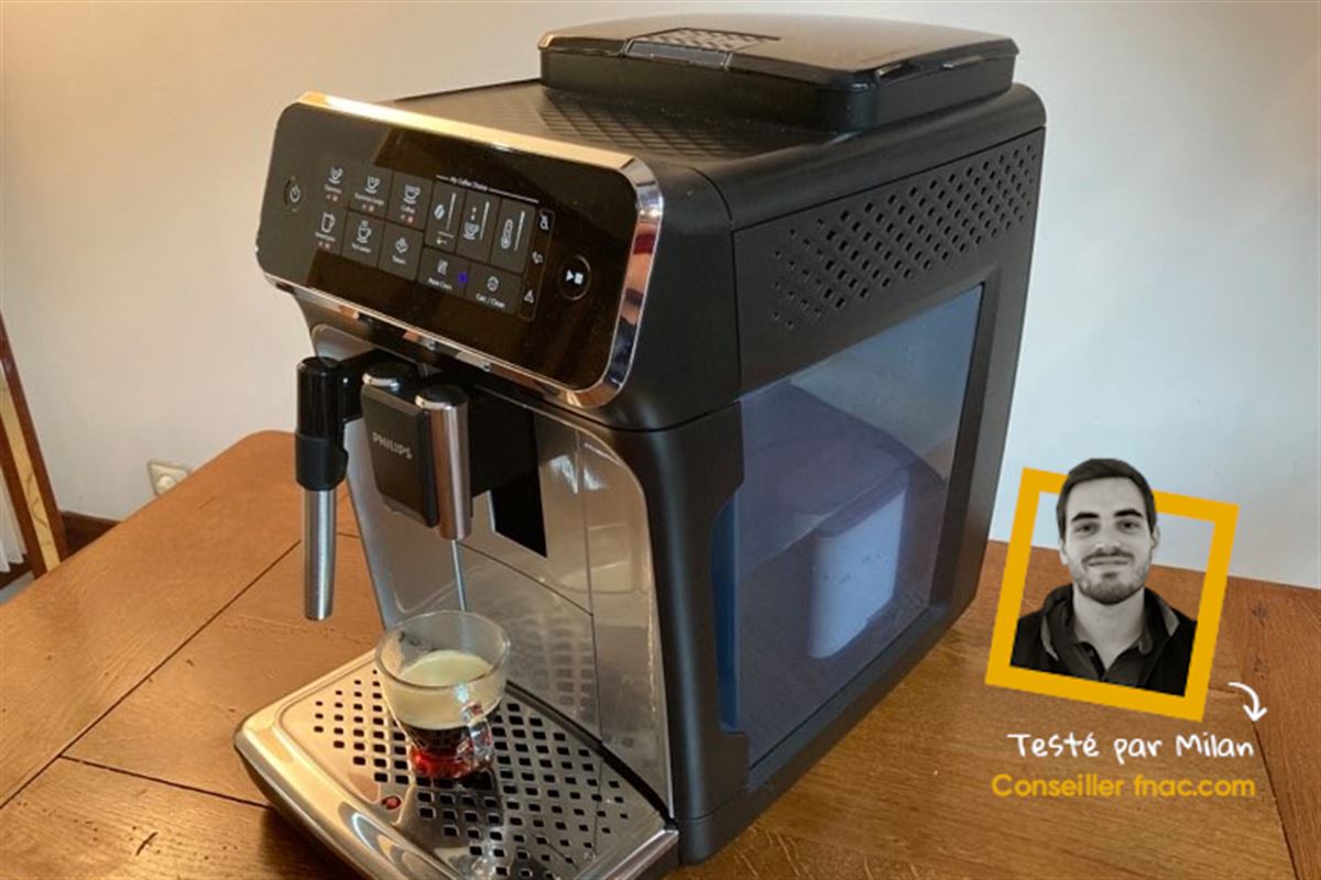 Test cafetière automatique à broyeur Philips EP3226/40 : simple et efficace !