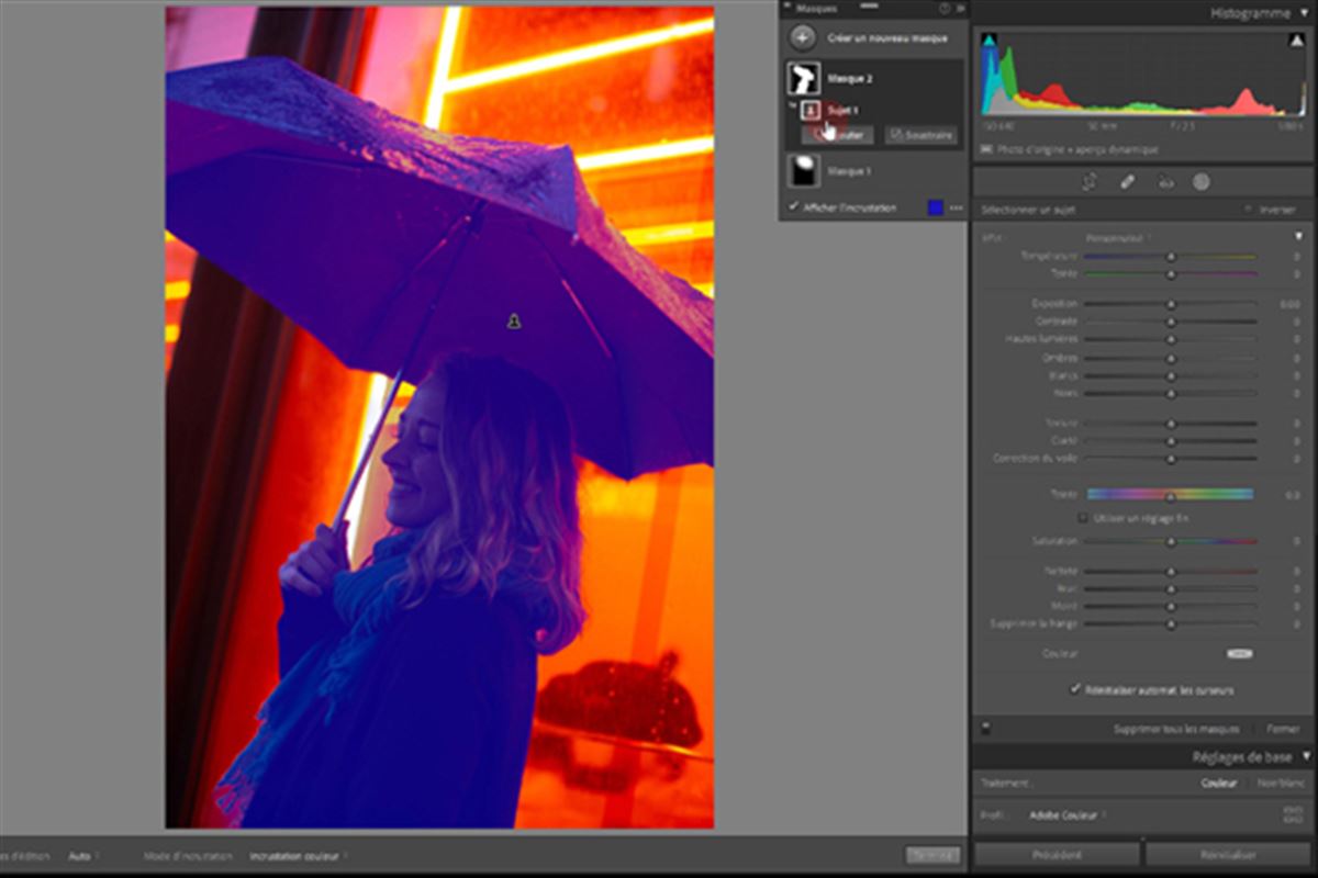 Le nouveau système de masquage de Lightroom Classic 2022