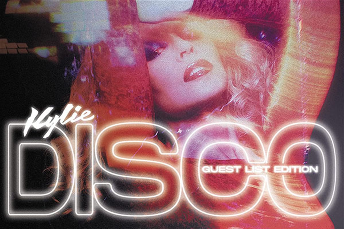 Kylie Minogue en mode disco