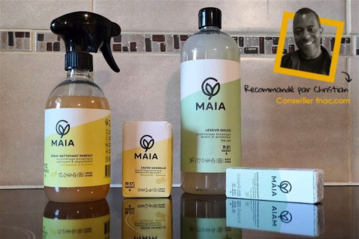 Test : Maia, les produits d’entretien réellement bio et fabriqués en France