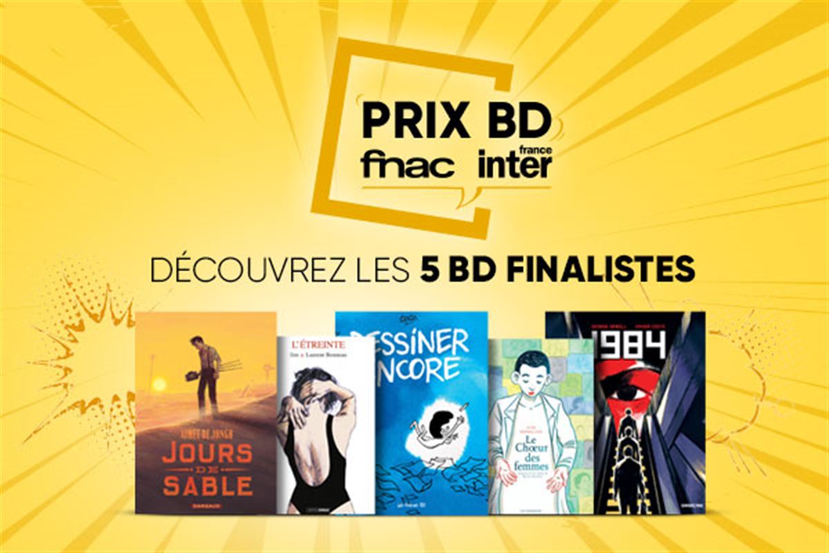 Prix BD Fnac France Inter 2022 : le lauréat