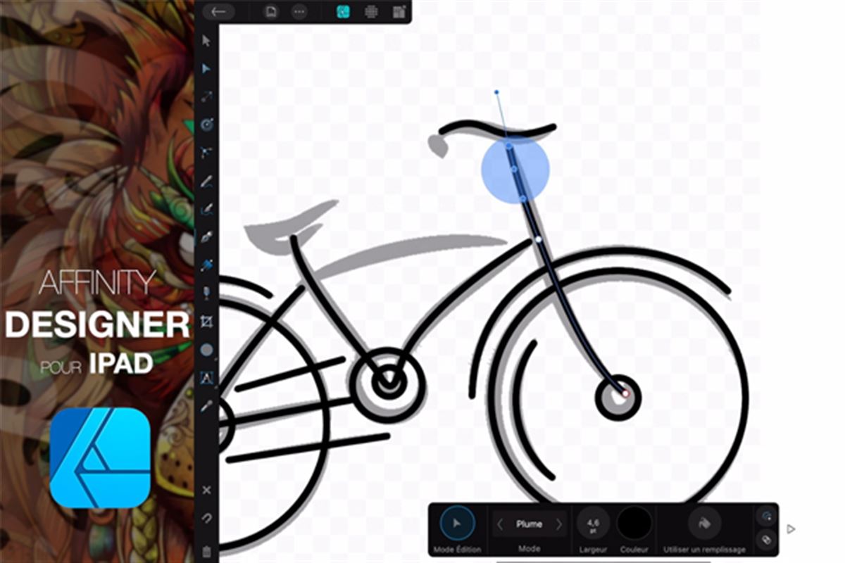 Découvrir Affinity Designer pour iPad