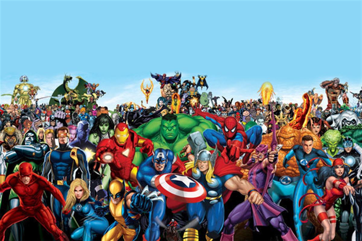 Personnage marvel homme