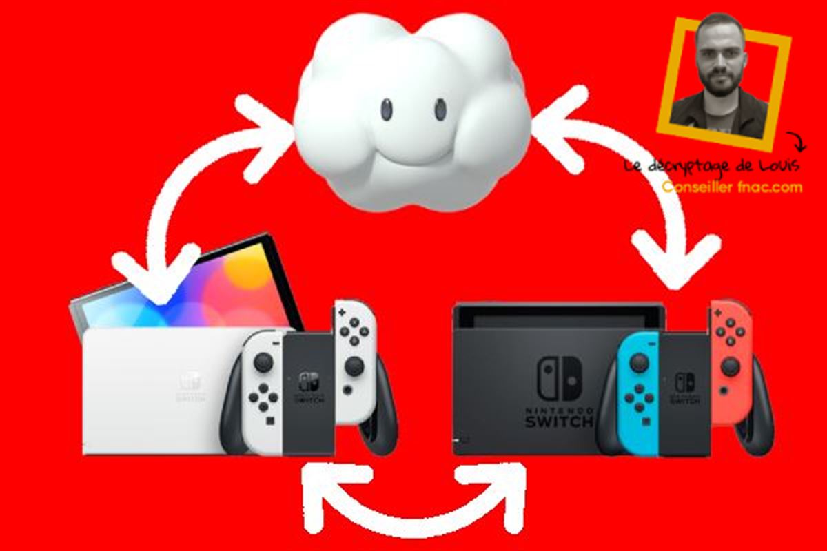 Nintendo Switch : comment transférer ses données vers le modèle OLED