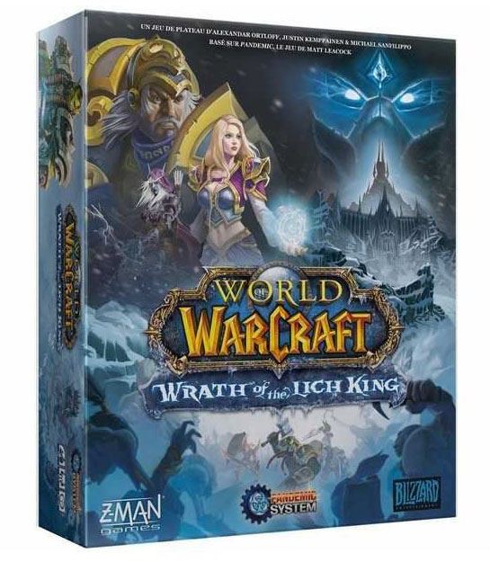 Jeu-de-strategie-Asmodee-Wrath-of-The-Lich-King-Pandemic-World-of-Wracraft