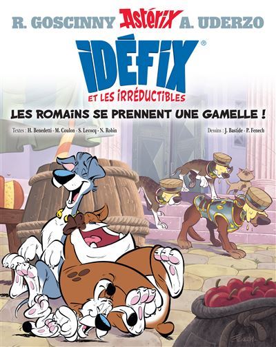Idefix-et-les-Irreductibles-Les-Romains-se-prennent-une-gamelle