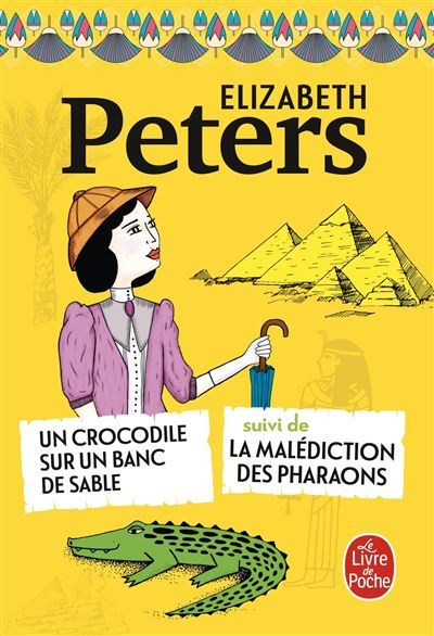 Un-Crocodile-sur-un-banc-de-sable-suivi-de-La-Malediction-des-pharaons