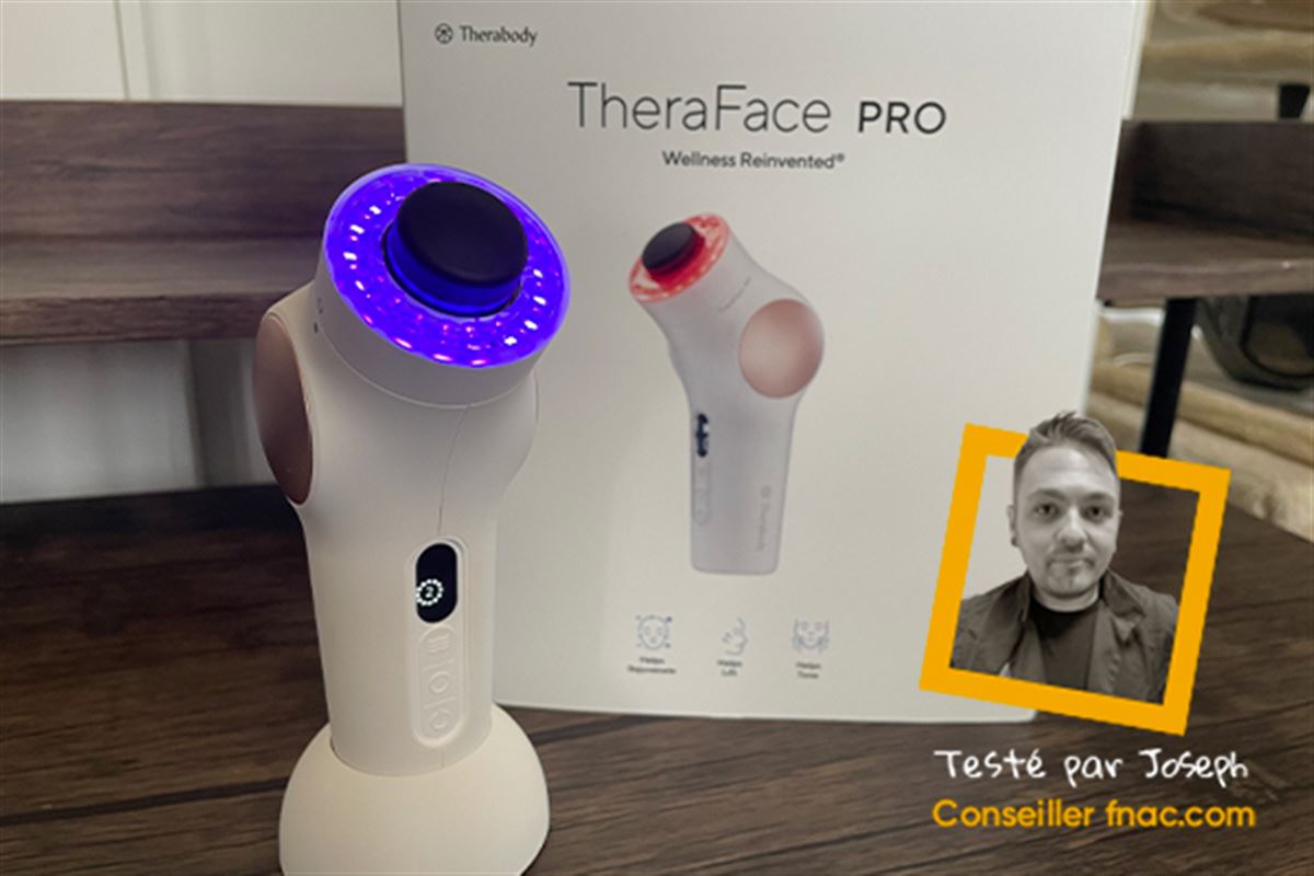 Test du Theraface Pro de TheraBody, l'appareil de soin et bien-être du visage