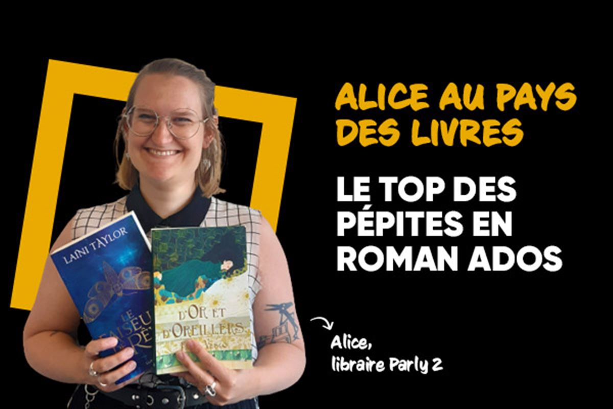 Alice au pays des livres : le top des pépites en roman ados