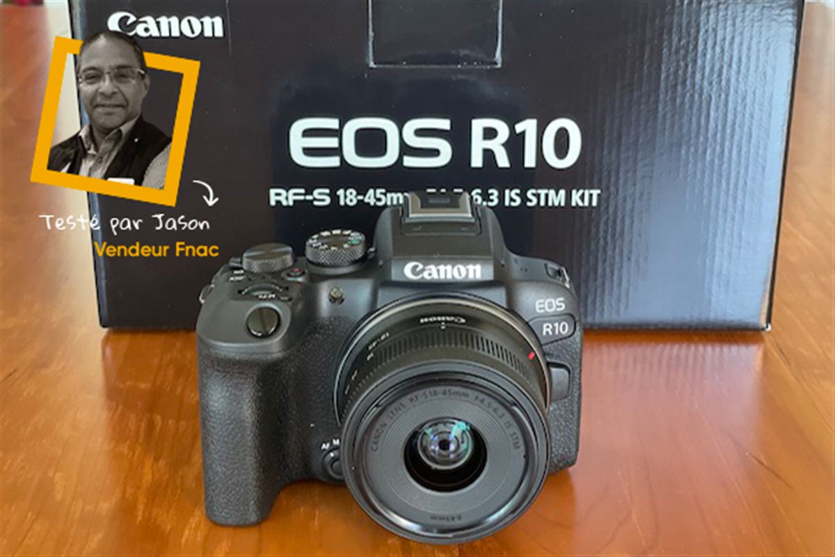 Test de l'appareil photo hybride Canon EOS R10 : le choix gagnant !