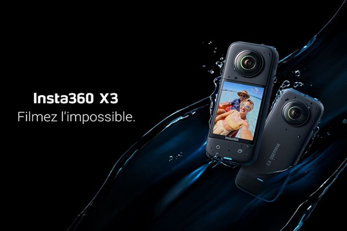 Insta360 annonce une nouvelle caméra 360° : la ONE X3