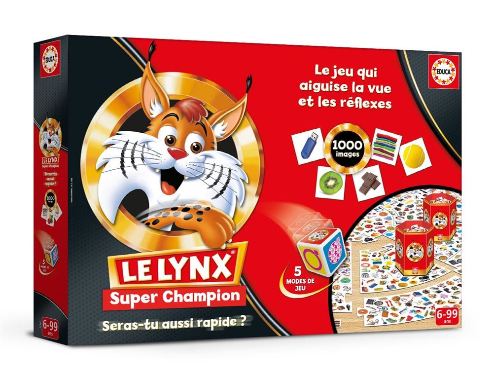 Jeu-Claique-Educa-Lynx-Super-Champion-1000-Images