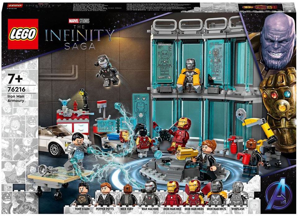 LEGO-Marvel-76216-L-armurerie-d-Iron-Man