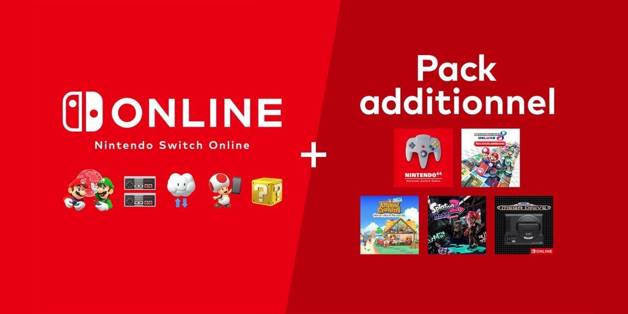 Switch Online + Pack Additionnel